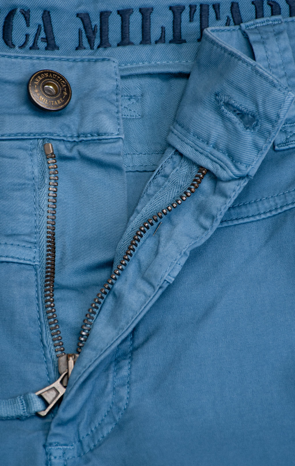Брюки-карго AERONAUTICA MILITARE ANTI-G SS 26/AL dusty blue (PA 1387) 