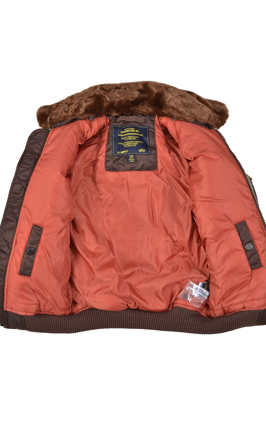 Детская куртка ALPHA INDUSTRIES MAVERICK cocoa 