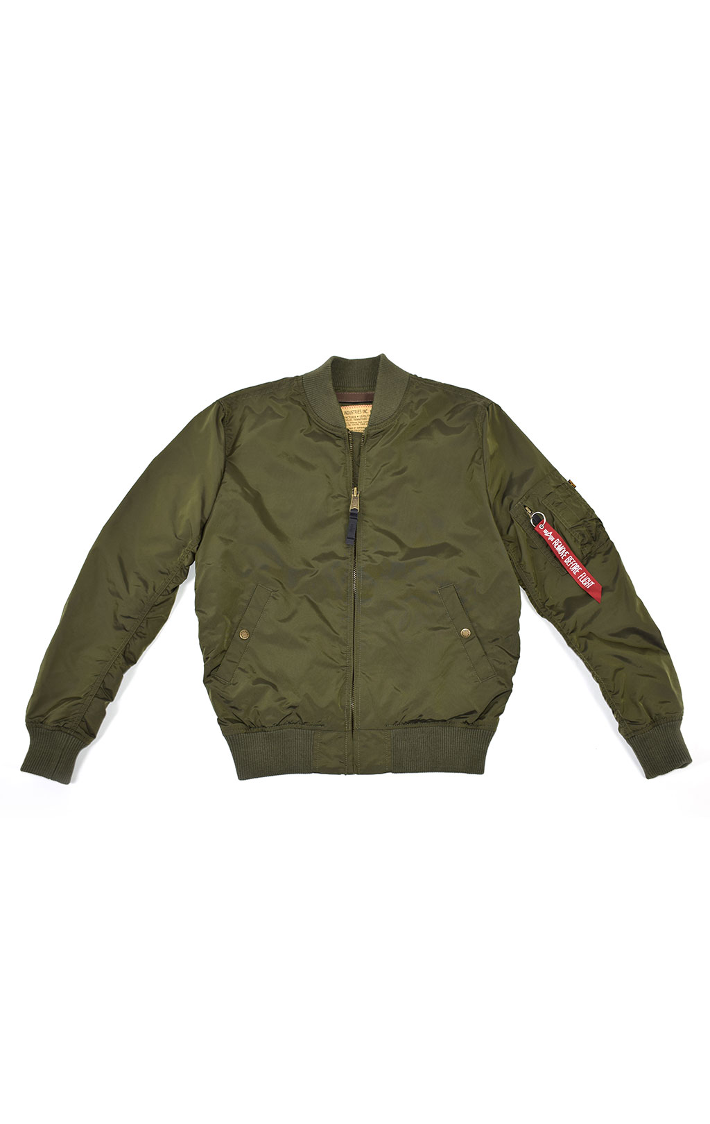 Ветровка-бомбер ALPHA INDUSTRIES TT MA-1 dark green 