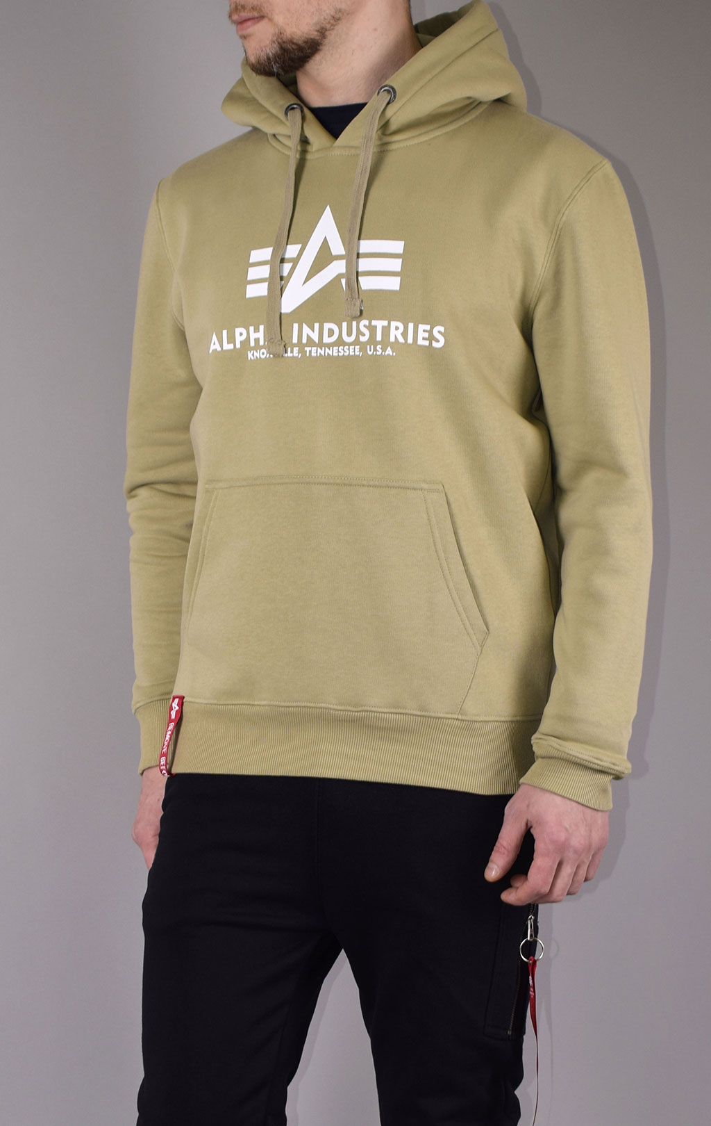 Толстовка ALPHA INDUSTRIES BASIC HOODY light olive 