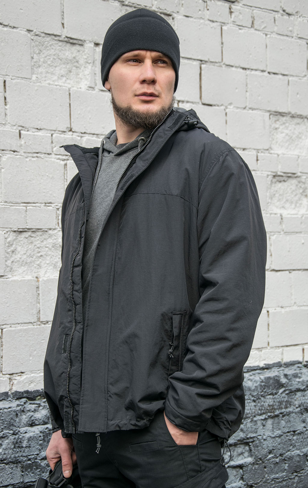 Куртка Surplus WINDBREAKER ZIPPER black 