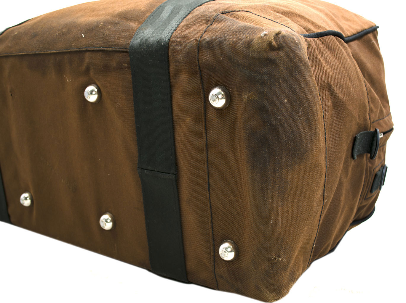 Сумка вещевая BAG TRAVEL нейлон 60x25x35 brown б/у Англия