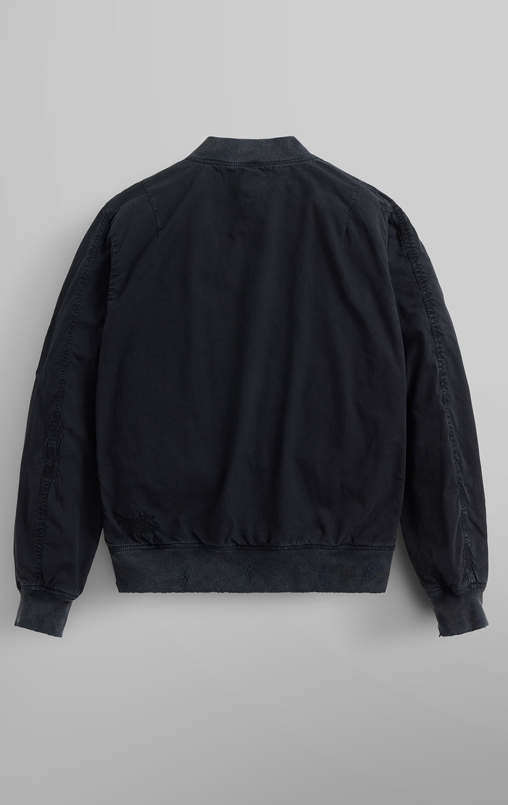 Ветровка ALPHA INDUSTRIES RIP AND REPAIR FLIGHT JACKET L-2B SS 24 m black 