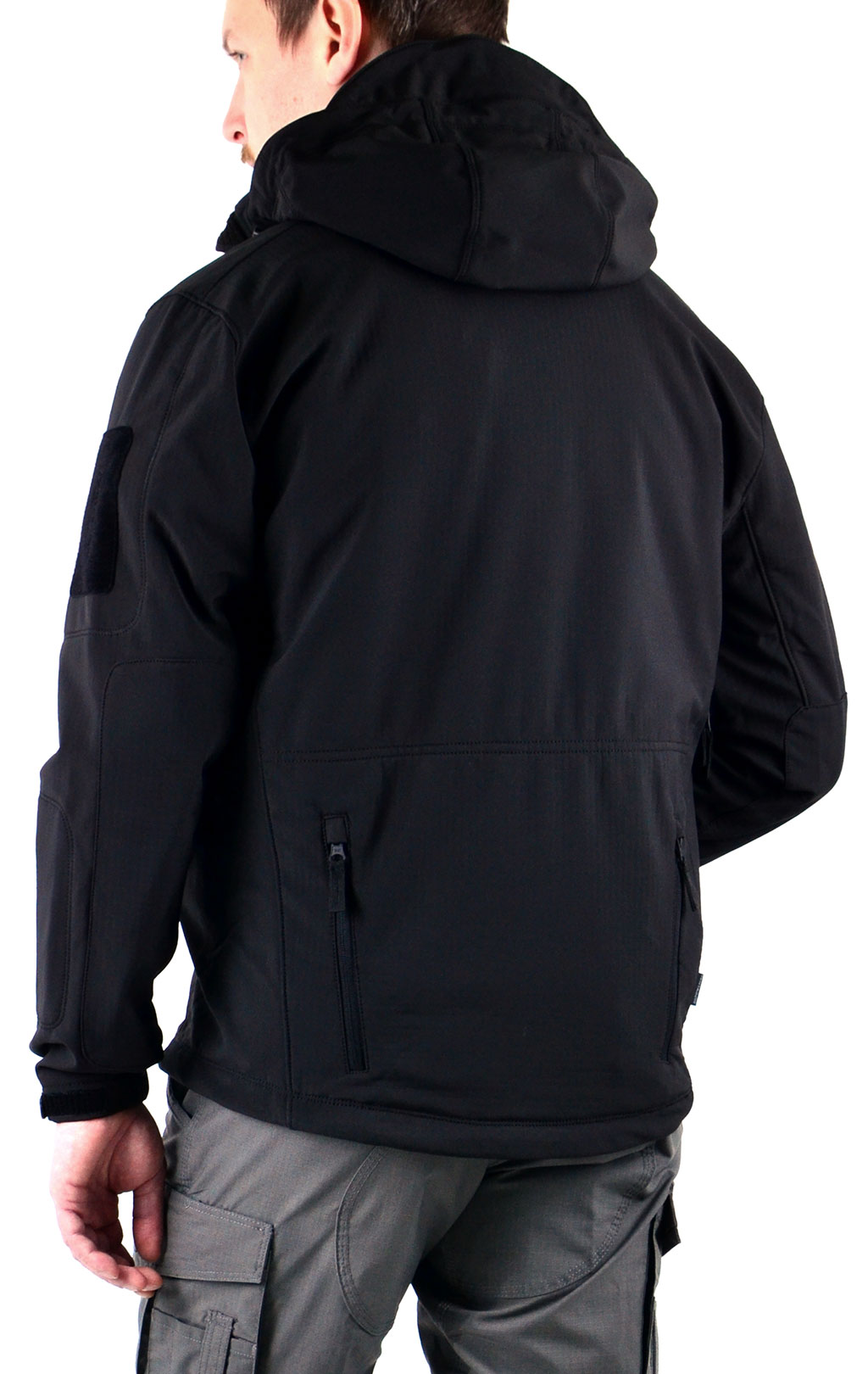 Куртка тактическая softshell Pentagon мембрана ARTAXES Soft Shell black 08011 