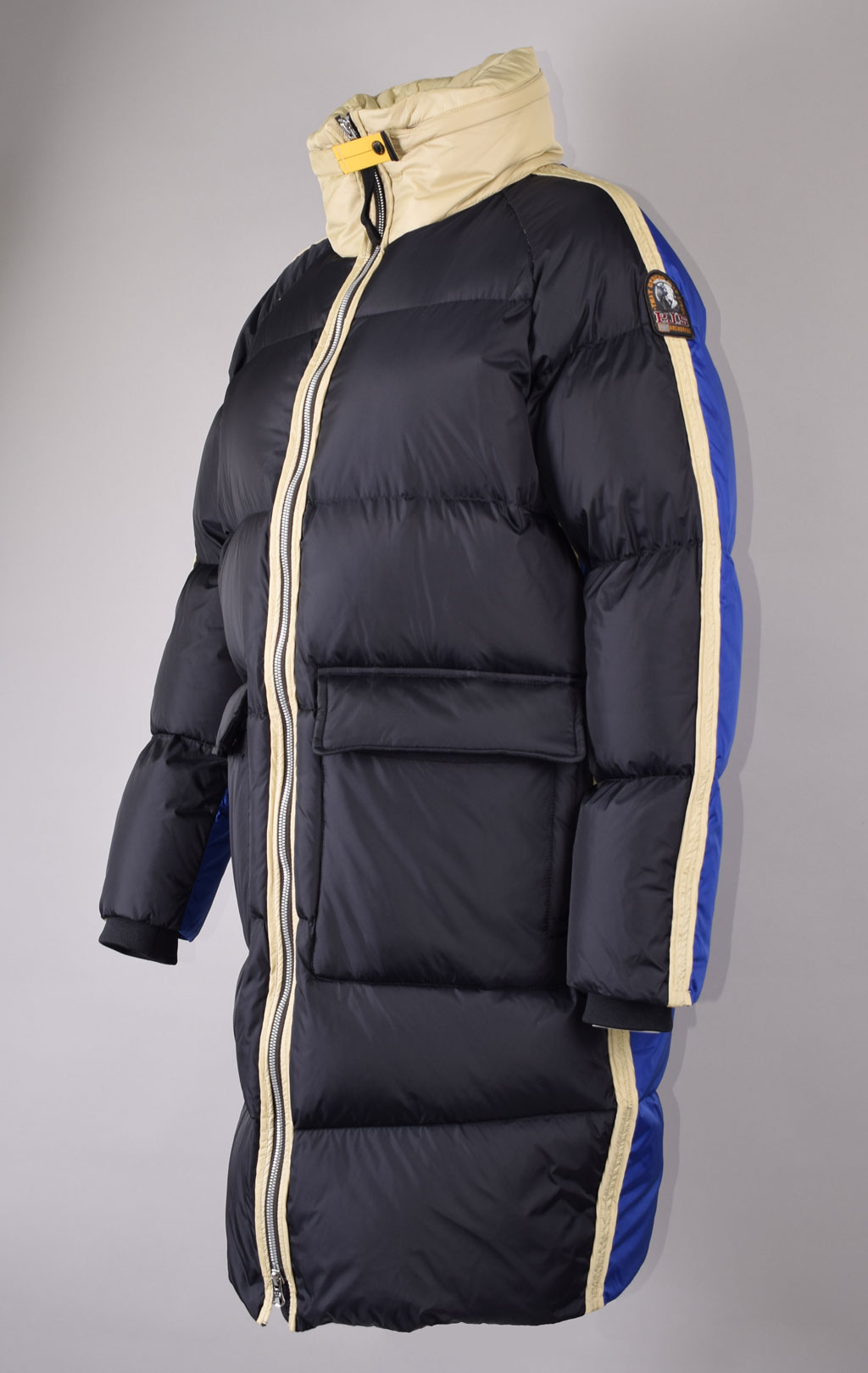 Женское пальто пуховое PARAJUMPERS JADA FW 23/24 pencil tapioca c blue 