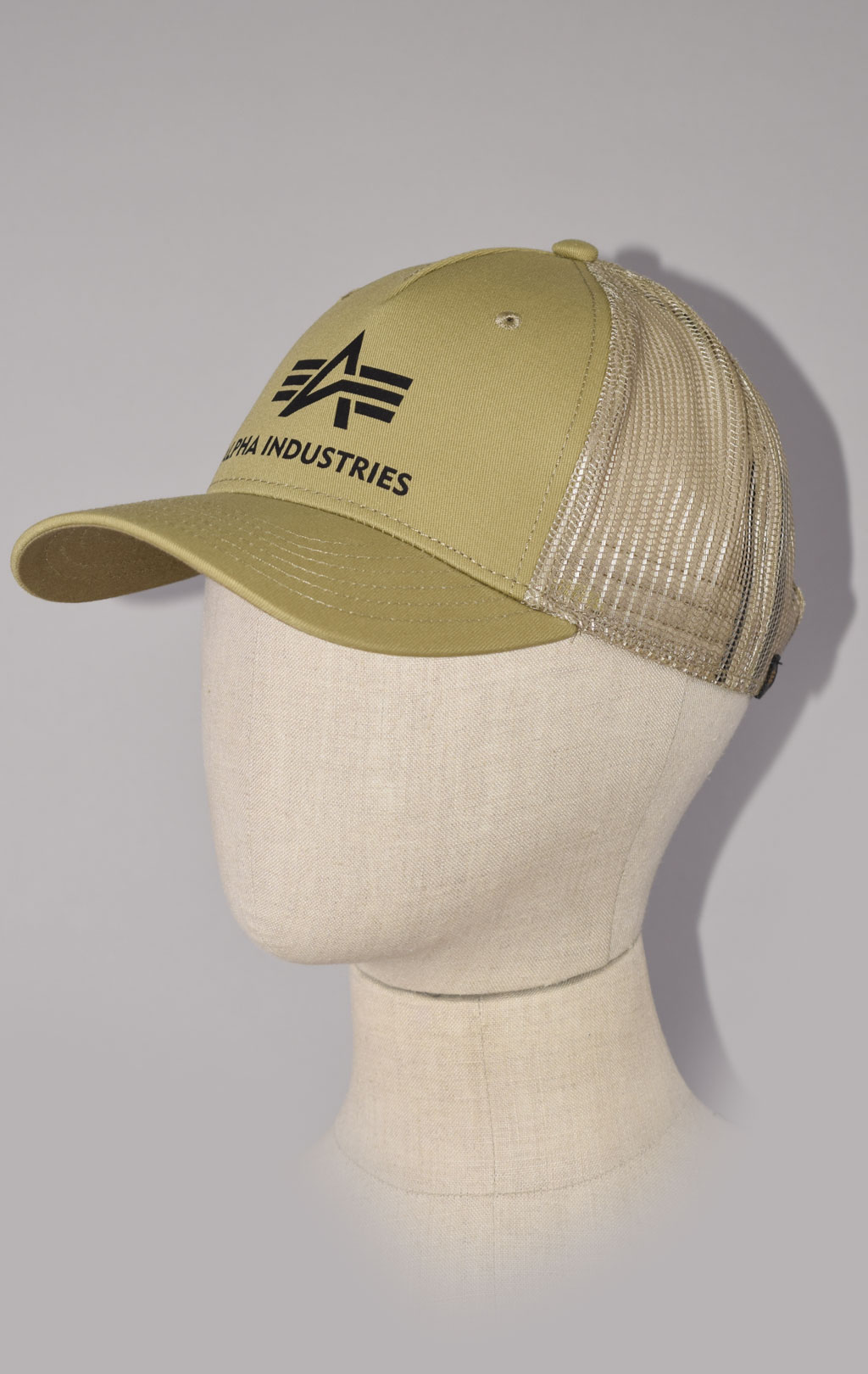 Бейсболка ALPHA INDUSTRIES BASIC TRUCKER CAP sand 