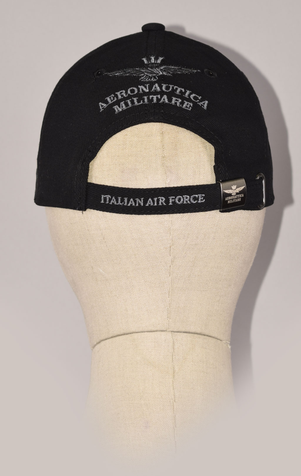 Бейсболка AERONAUTICA MILITARE FW 22/23/CN jet black (HA 1121)