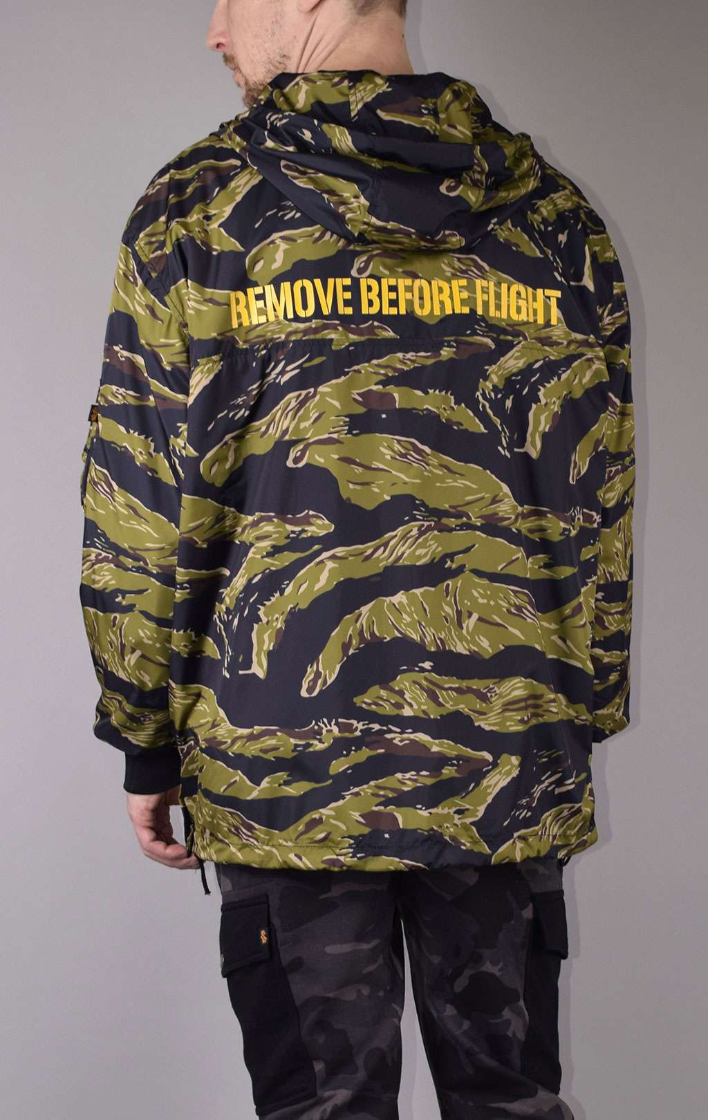 Анорак ALPHA INDUSTRIES GLIDER ANORAK tiger camo 