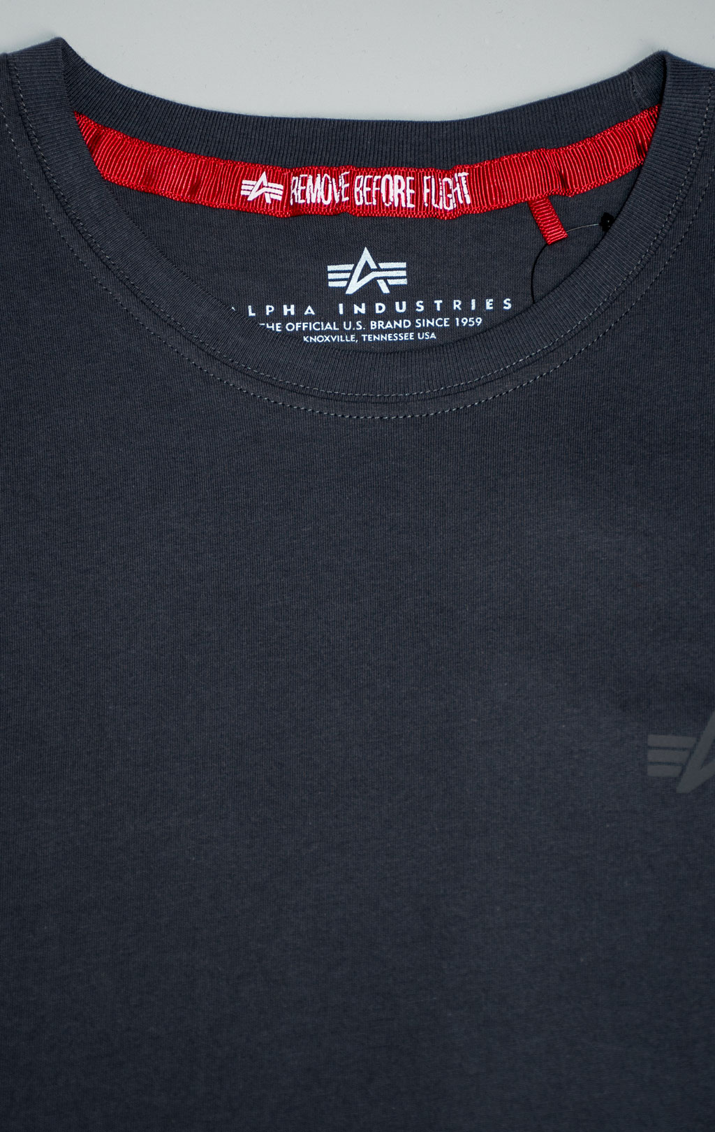 Футболка ALPHA INDUSTRIES AIR FORCE T vintage grey 