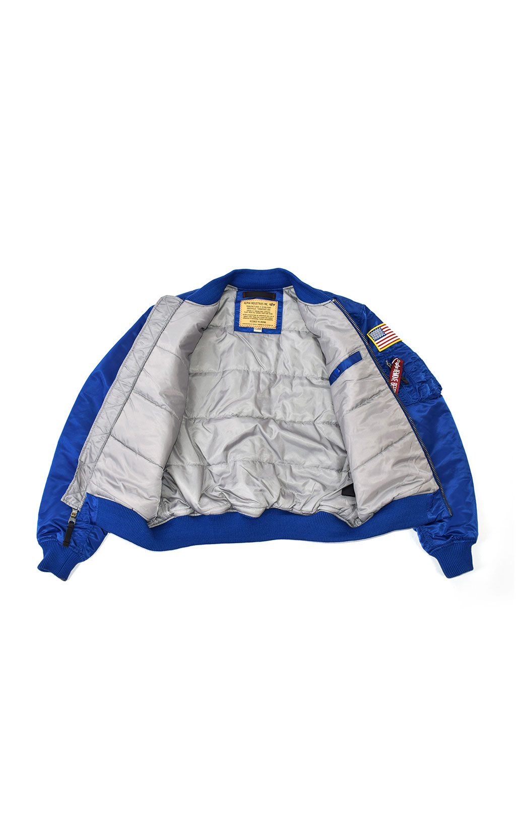 Бомбер ALPHA INDUSTRIES VF NASA MA-1 NASA blue 