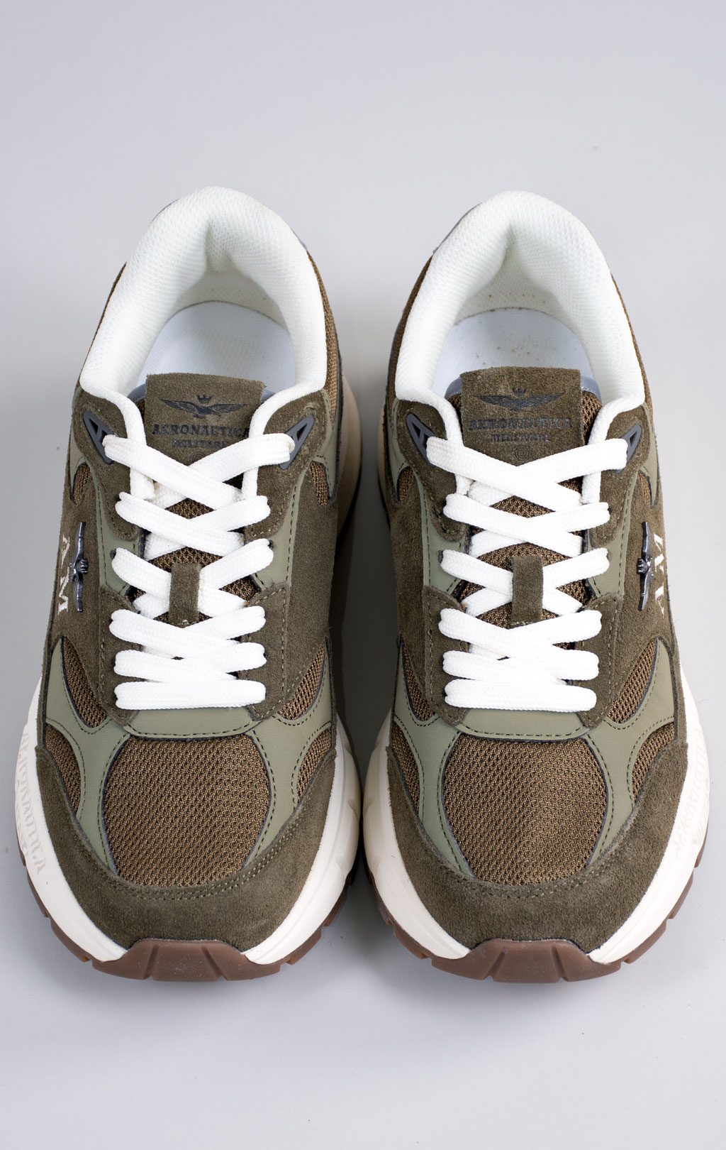 Кроссовки AERONAUTICA MILITARE (SC 0318) SS 26/CN oliva 