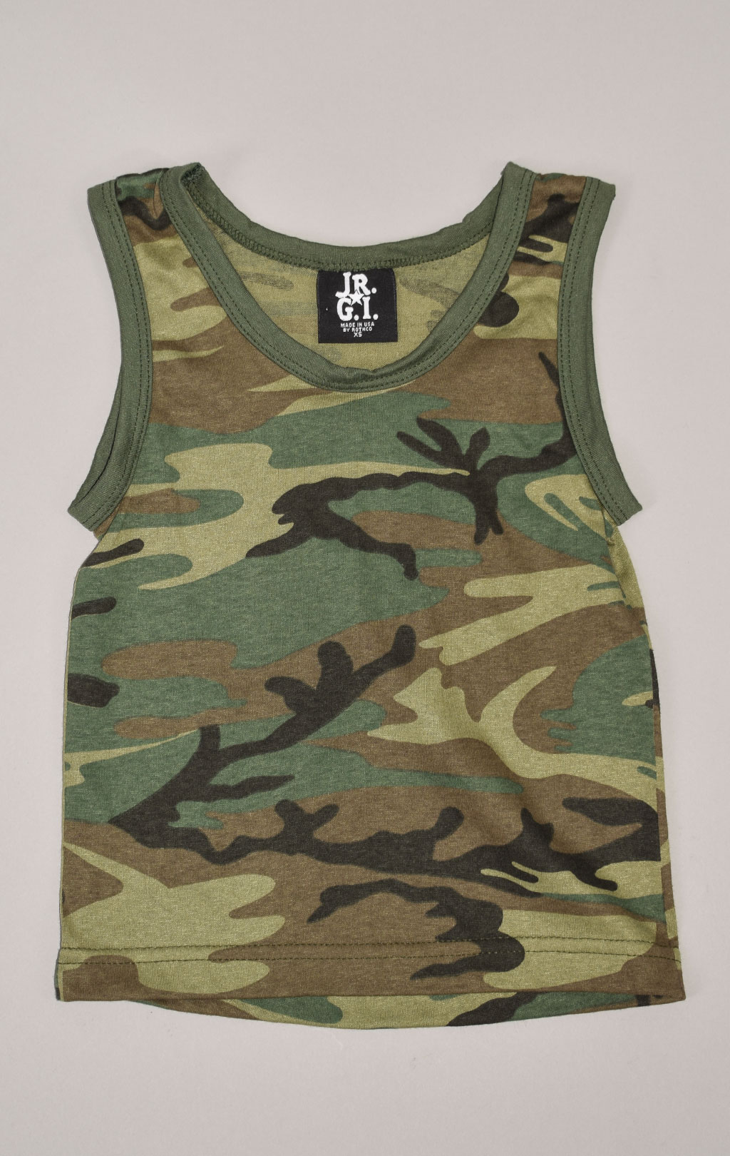 Детская майка camo woodland 