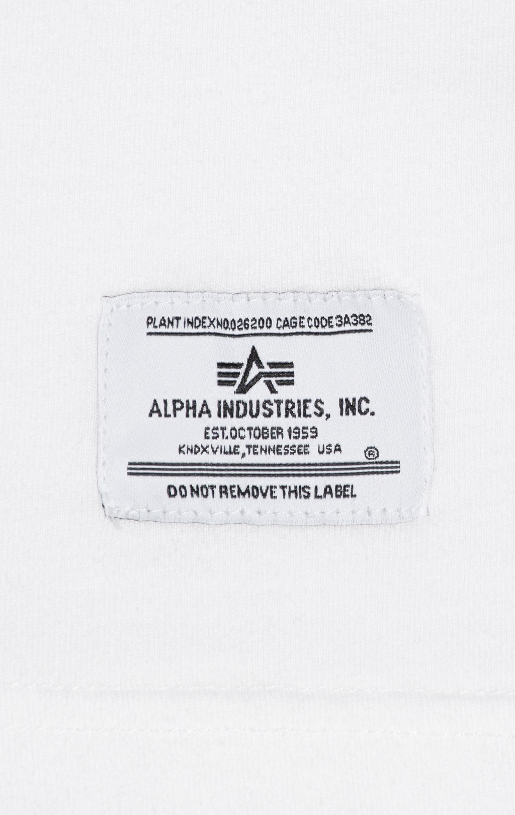 Футболка ALPHA INDUSTRIES ESSENTIAL GEN II TEE плотная FW 24/25 white 