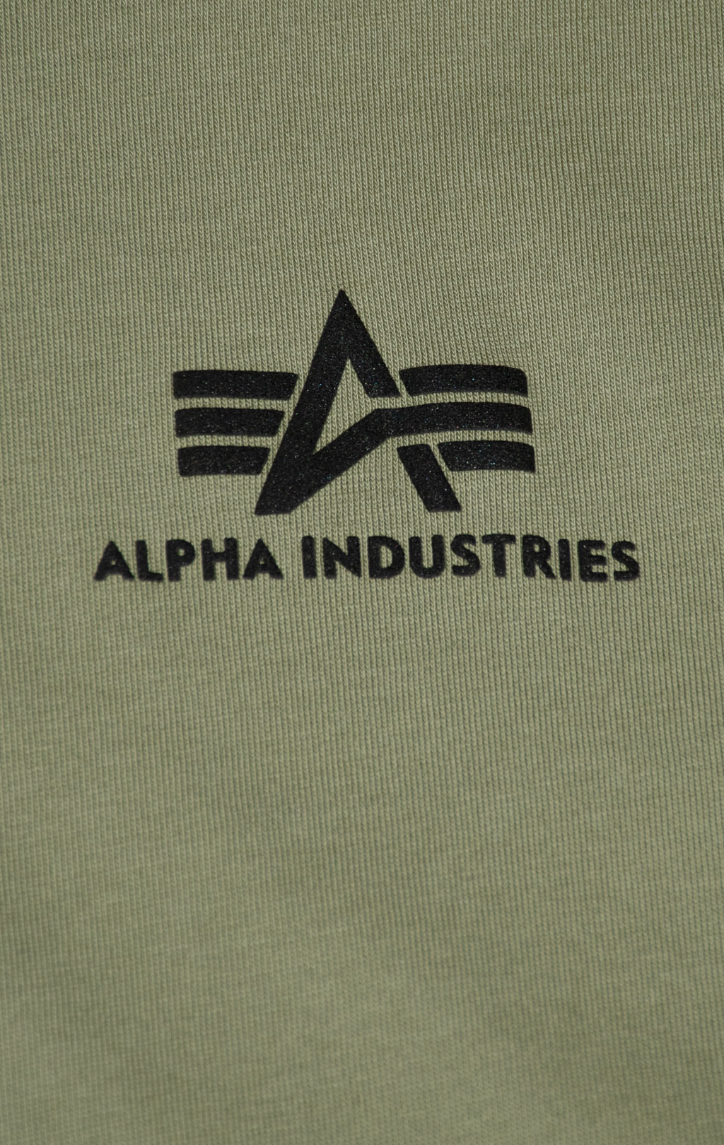 Футболка ALPHA INDUSTRIES BASIC T SMALL LOGO olive 