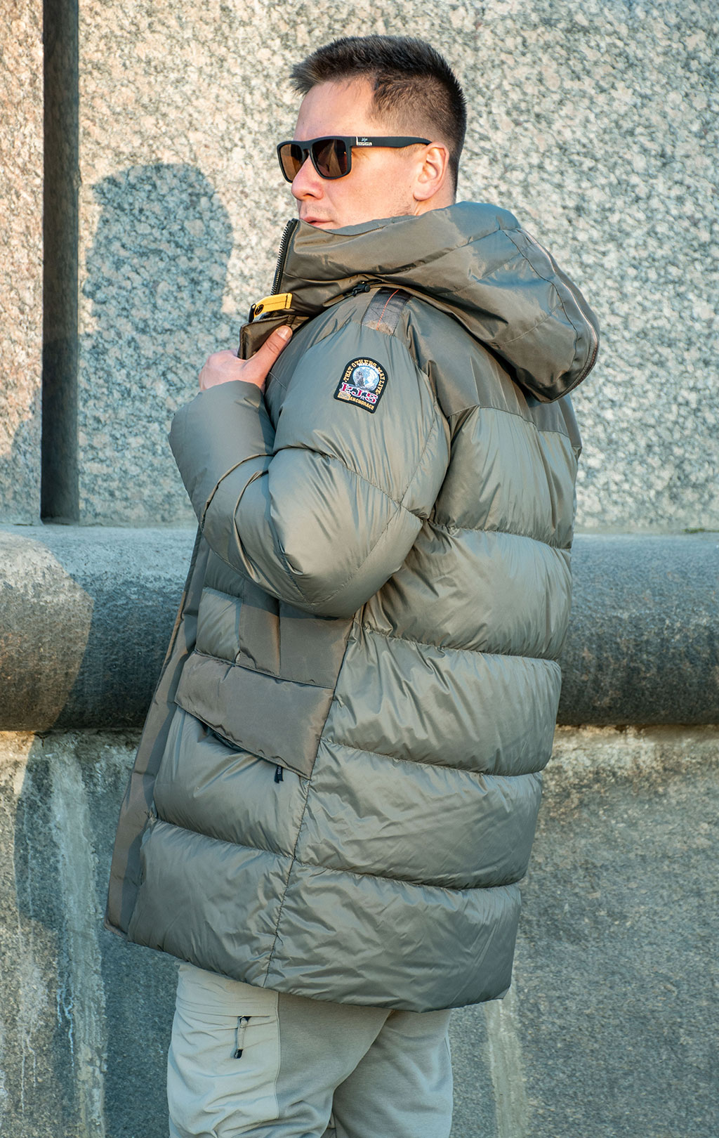 Аляска PARAJUMPERS SHEDIR FW 25/26 olive grey 
