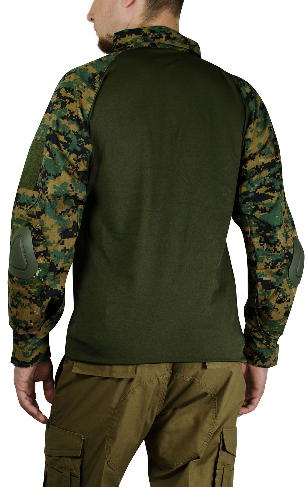 Рубашка Combat Shirt Mil-Tec WARRIOR digital woodland 