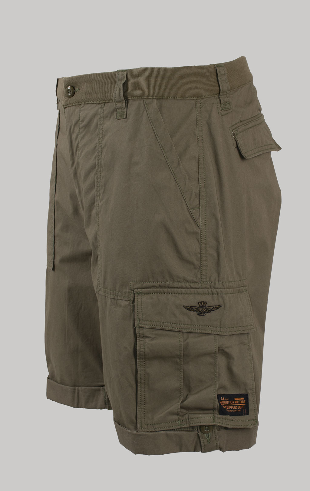 Шорты AERONAUTICA MILITARE big size SS 25 m/IN military olive (BE 250) 