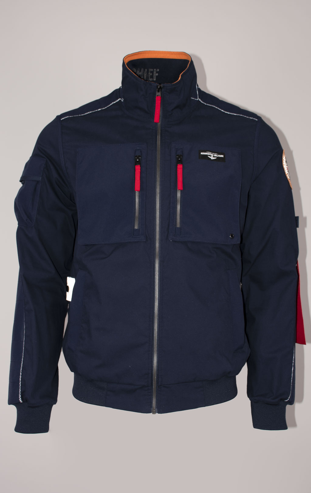 Ветровка AERONAUTICA MILITARE SS 24 m/CN blue navy (AB 2152) 