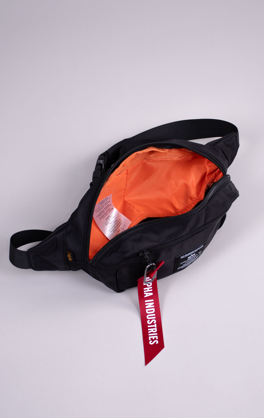Сумка поясная ALPHA INDUSTRIES CREW WAIST BAG SS 26 black 