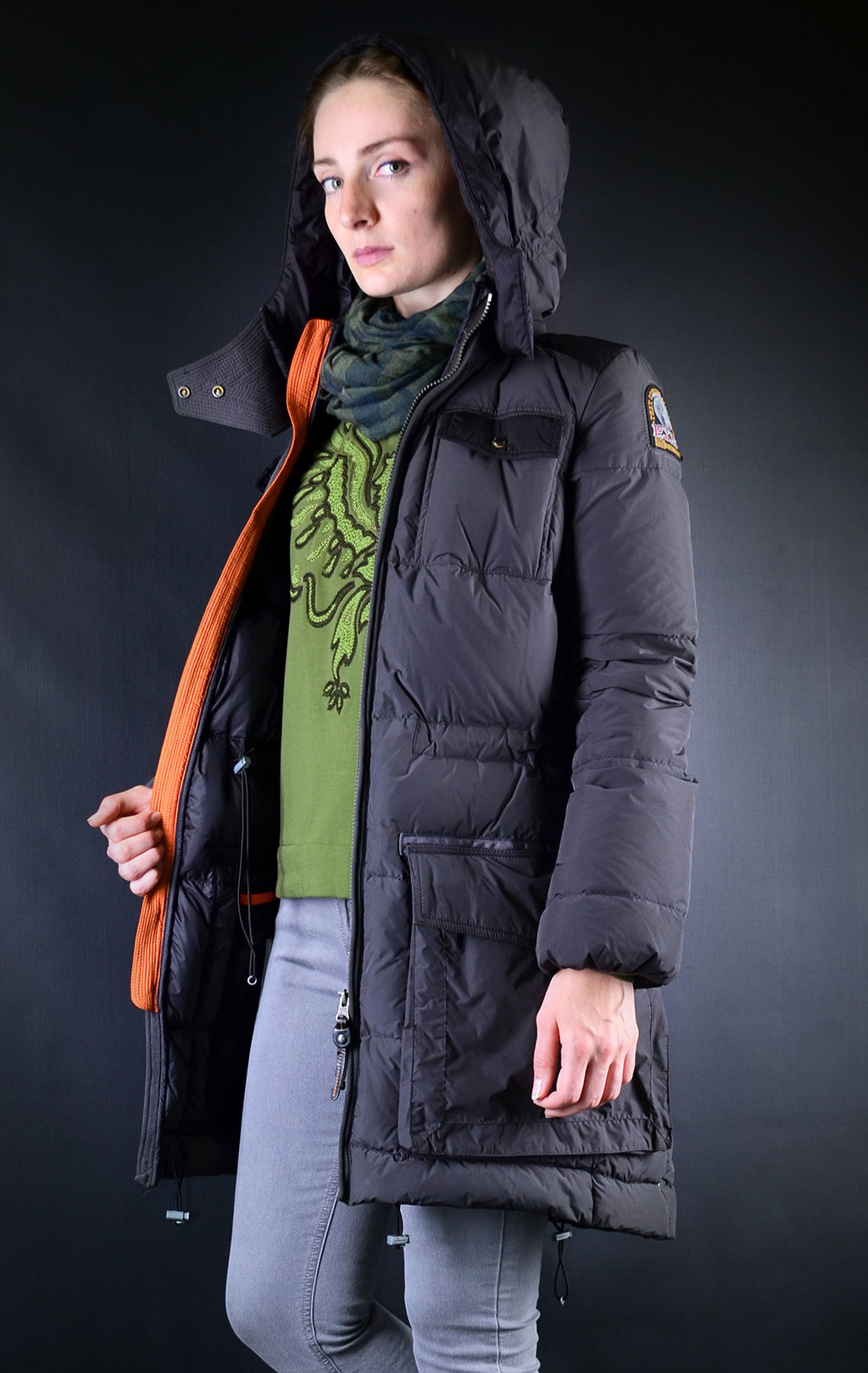 Женская куртка PARAJUMPERS CALISI anthracite 
