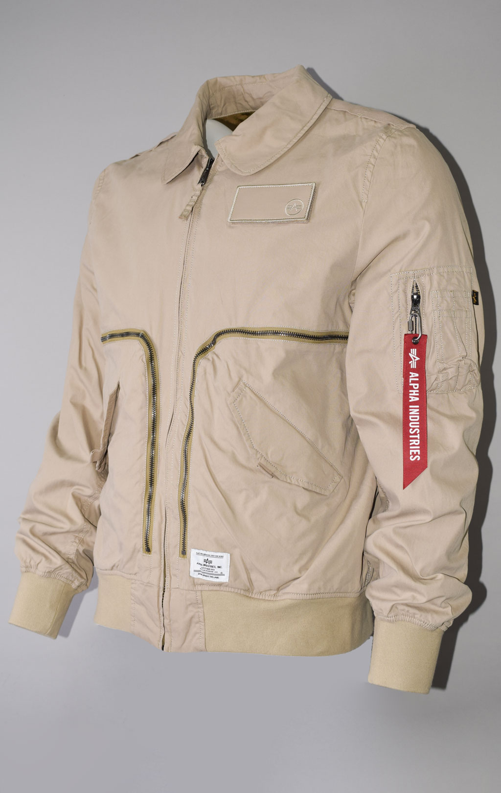 Ветровка ALPHA INDUSTRIES CTN FLIGHT JACKET CWU 36/P SS 23 m vintage khaki 