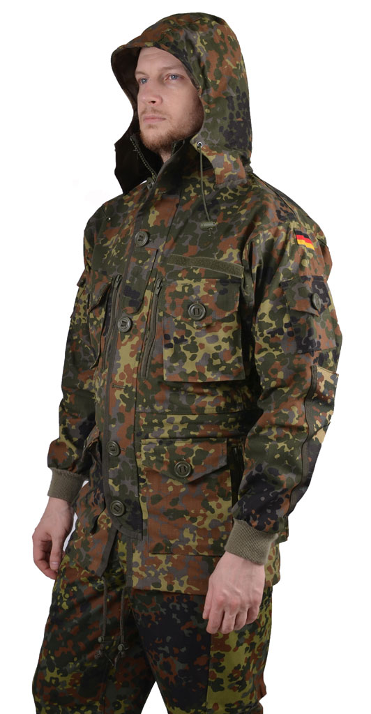 Куртка Mil-Tec SMOCK rip-stop flecktarn Германия