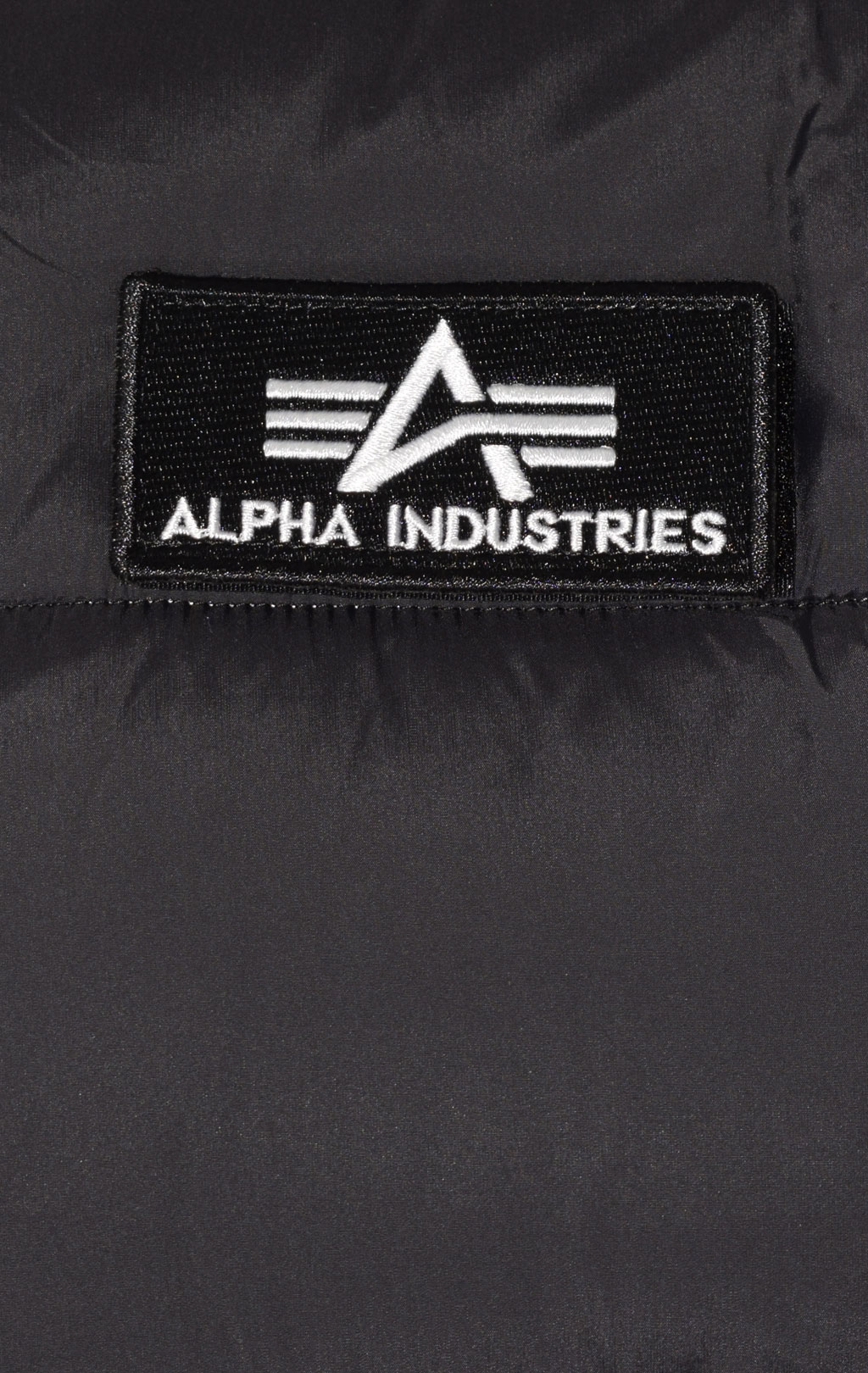 Куртка ALPHA INDUSTRIES HOODED PUFFER ALPHA FD black 
