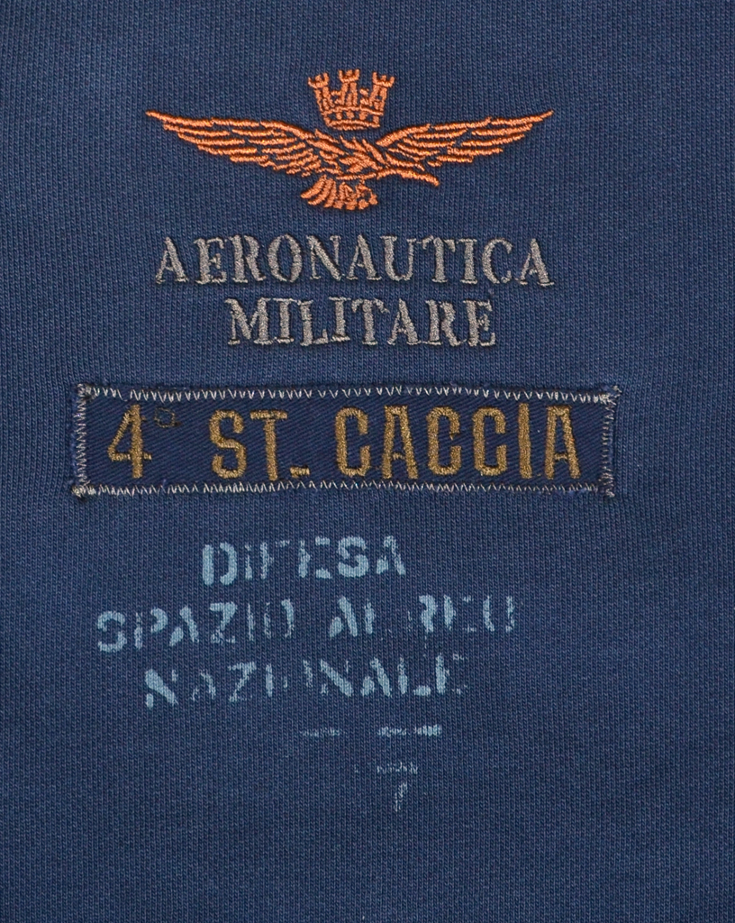 Толстовка AERONAUTICA MILITARE blue navy (FE 1208) 