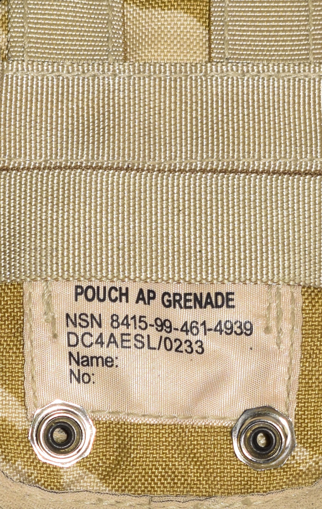 Подсумок гранатный AP Grenade MOLLE dpm desert б/у Англия