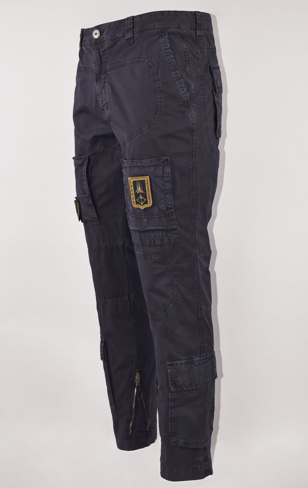 Брюки-карго AERONAUTICA MILITARE big size SS 22/AL dark navy (PA 1478) 