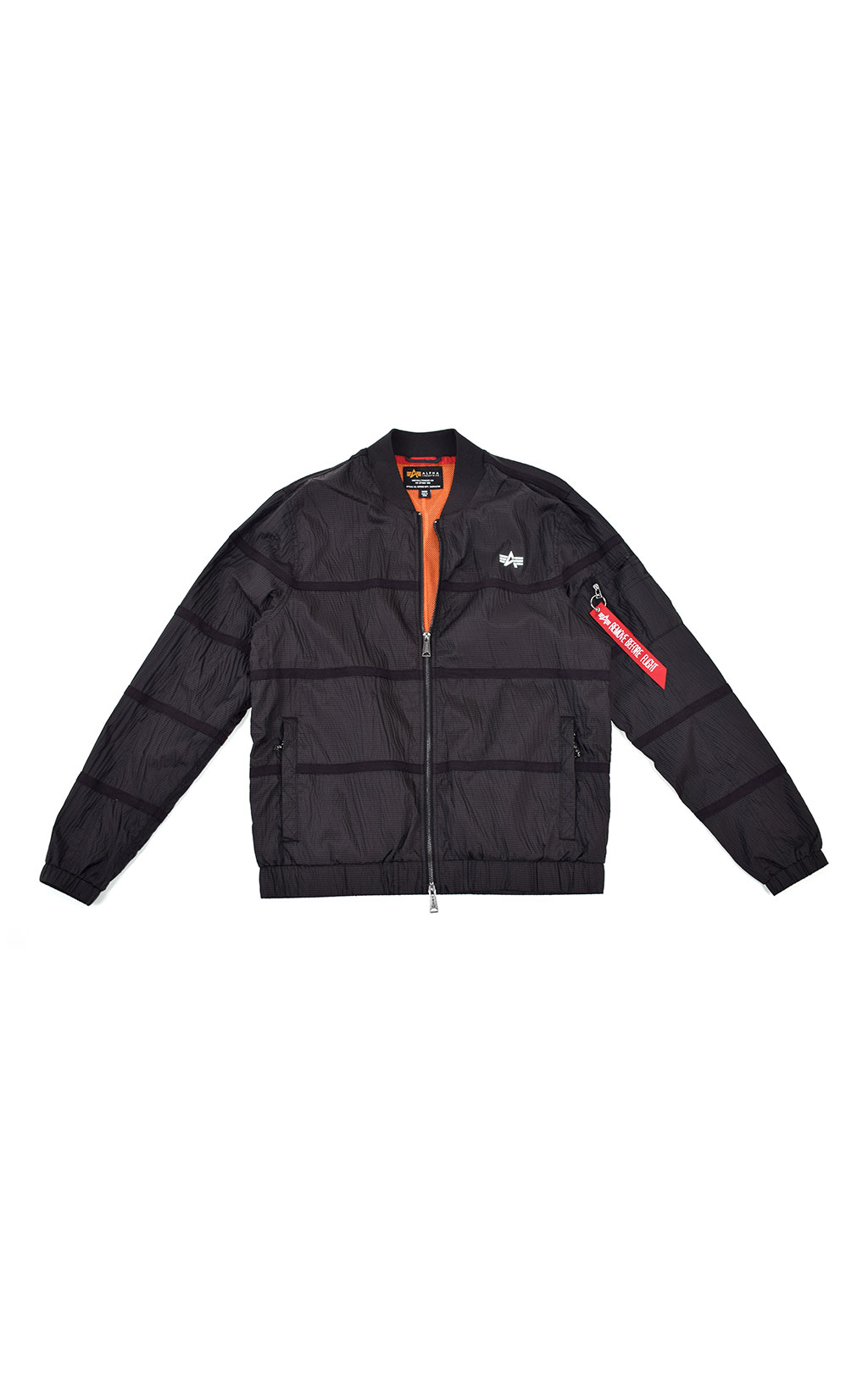 Ветровка ALPHA INDUSTRIES PARACHUTE UTILITY original fit black 