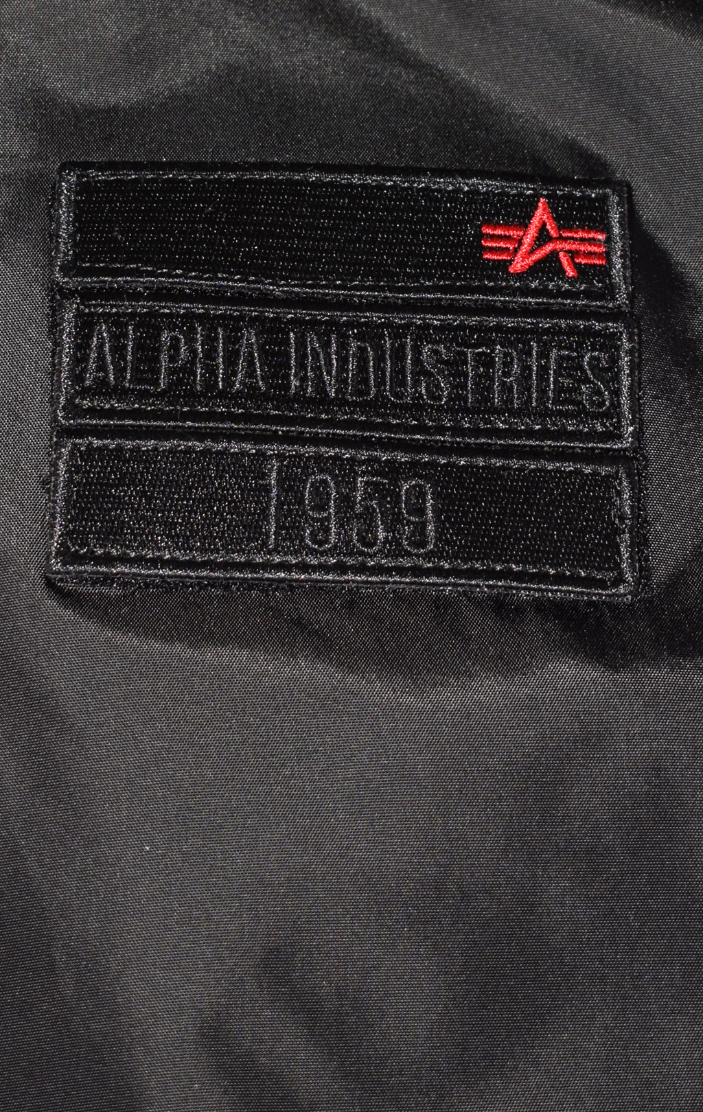 Ветровка-бомбер лётная ALPHA INDUSTRIES TT HOOD CUSTOM MA-1 black 