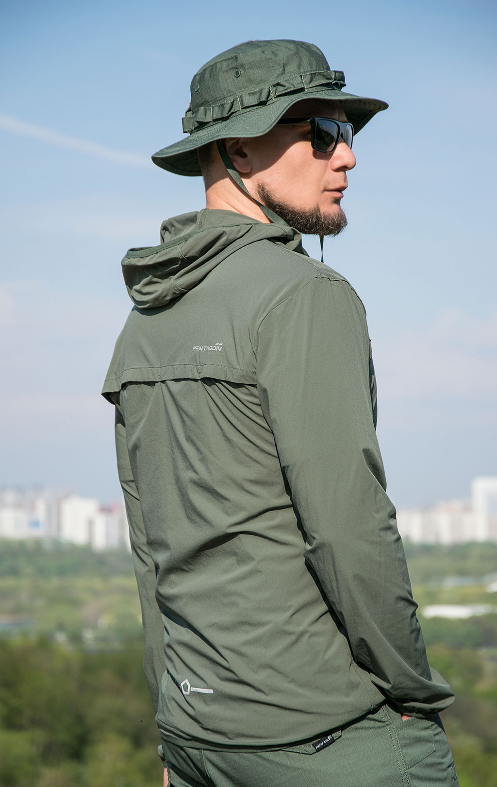 Ветровка Pentagon HELIOS SUN Soft Shell green camo 06CG 02016 