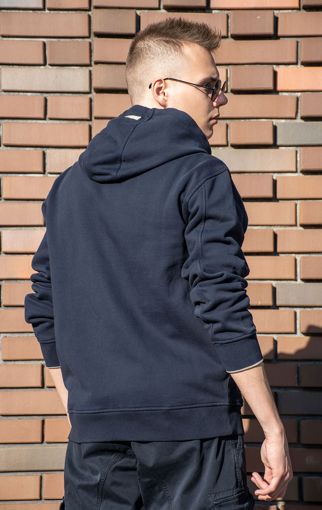 Толстовка BLAUER CARDINTON FW 24/25 blue (FO2150) 