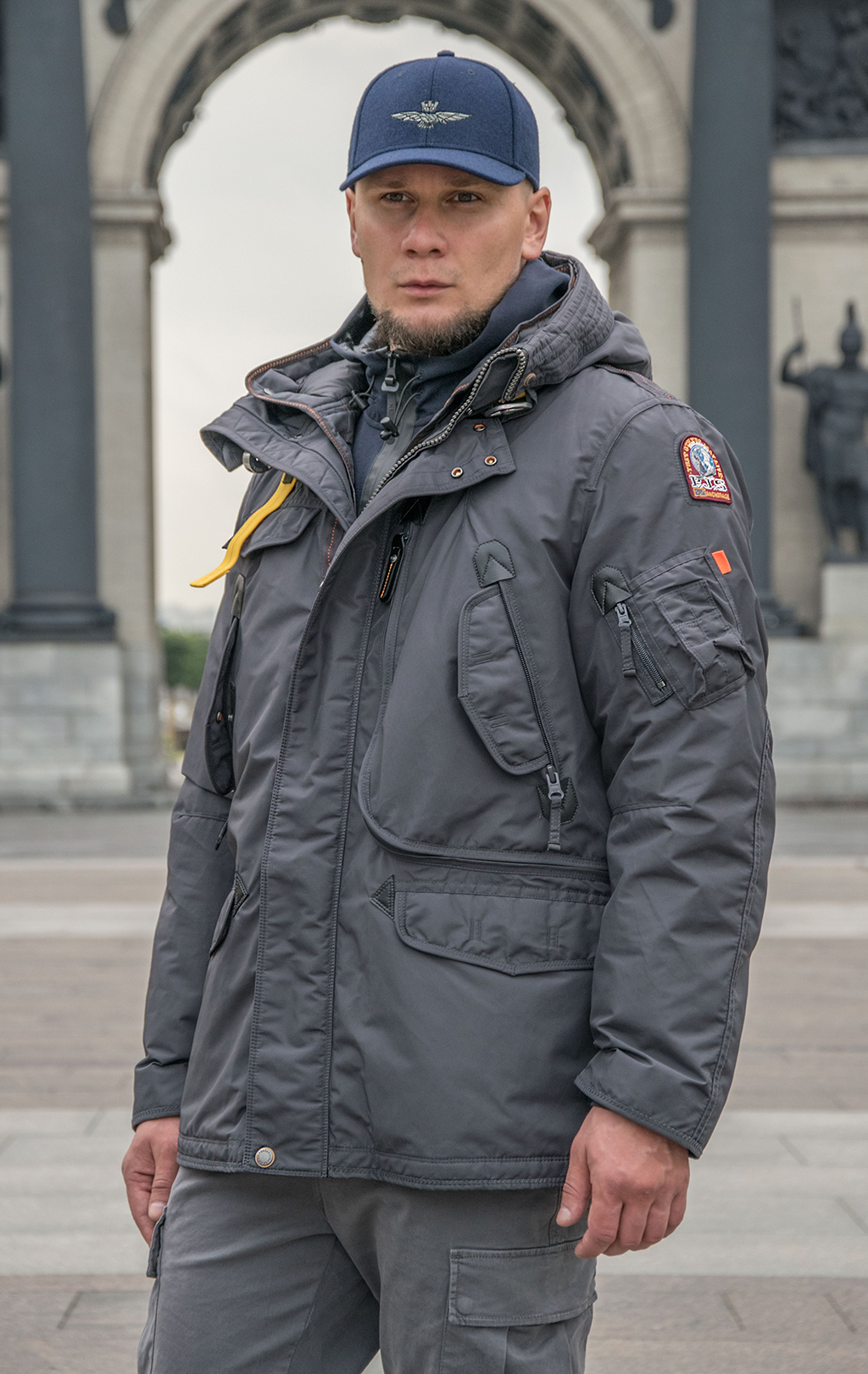 Аляска-пуховик PARAJUMPERS RIGHT HAND ECO FW 21/22 phantom 