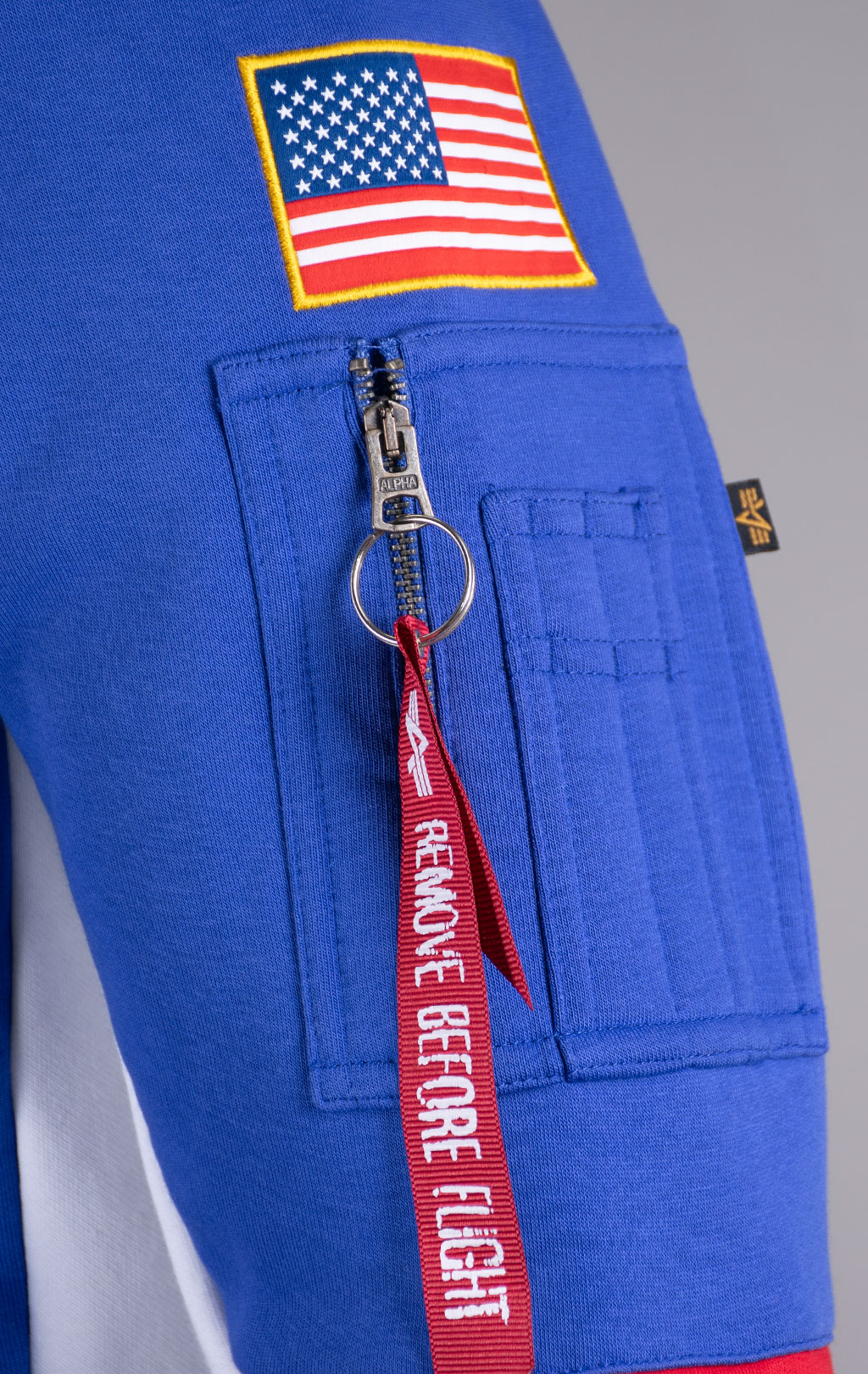 Свитшот ALPHA INDUSTRIES NASA SPACE CAMP SWEATER nautical blue 