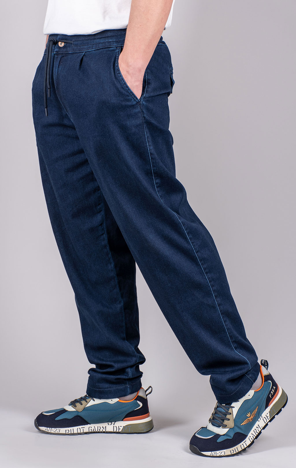 Джинсы AERONAUTICA MILITARE SS 25 m/TR medium digital blue (PA 1661) 