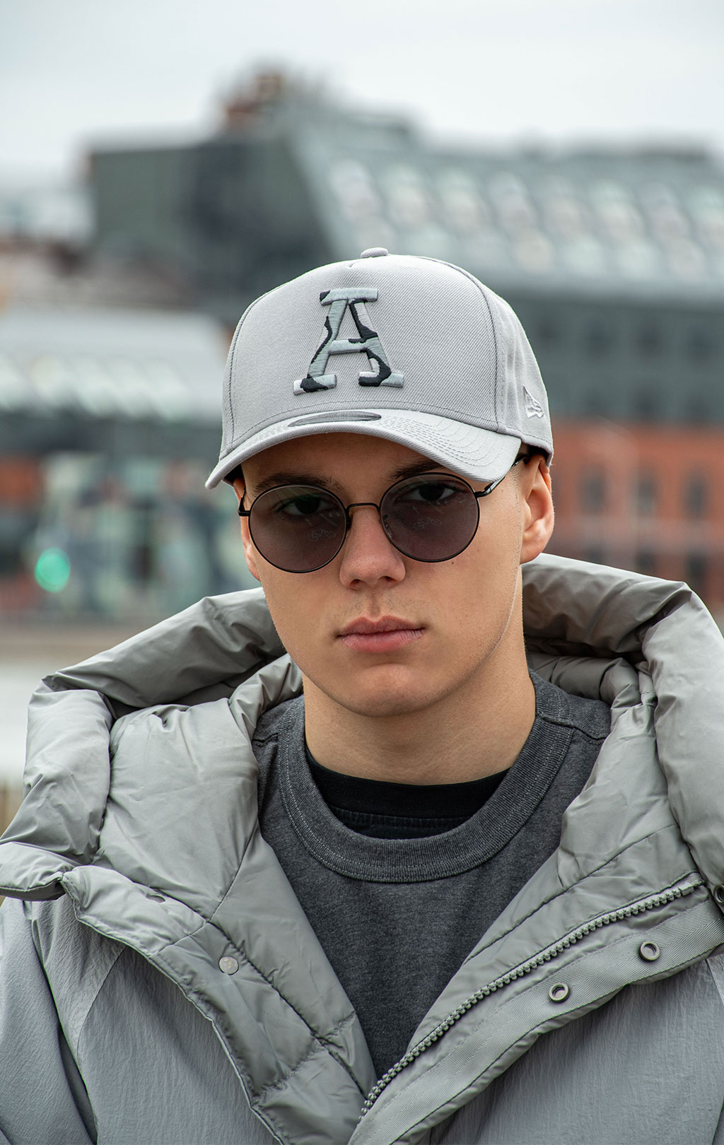 Бейсболка ALPHA INDUSTRIES ALPHA INDUSTRIES 94 FW 25/26 light gray 