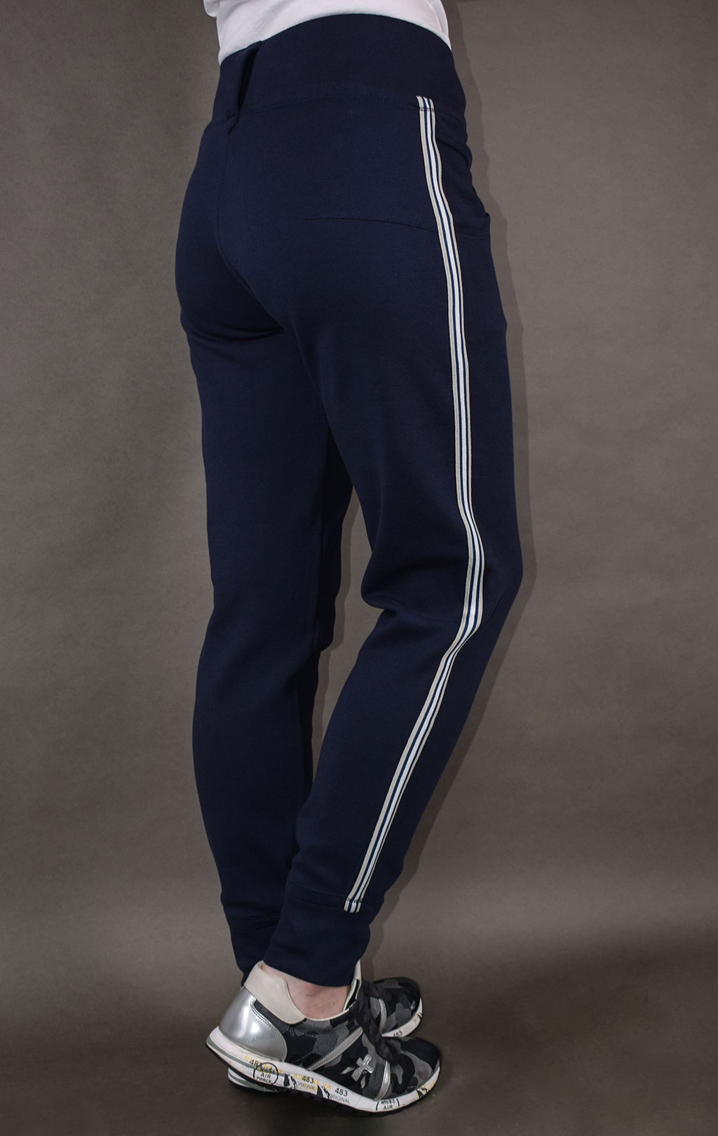 Женские брюки спортивные AERONAUTICA MILITARE SS19 blue navy (PF 726) 