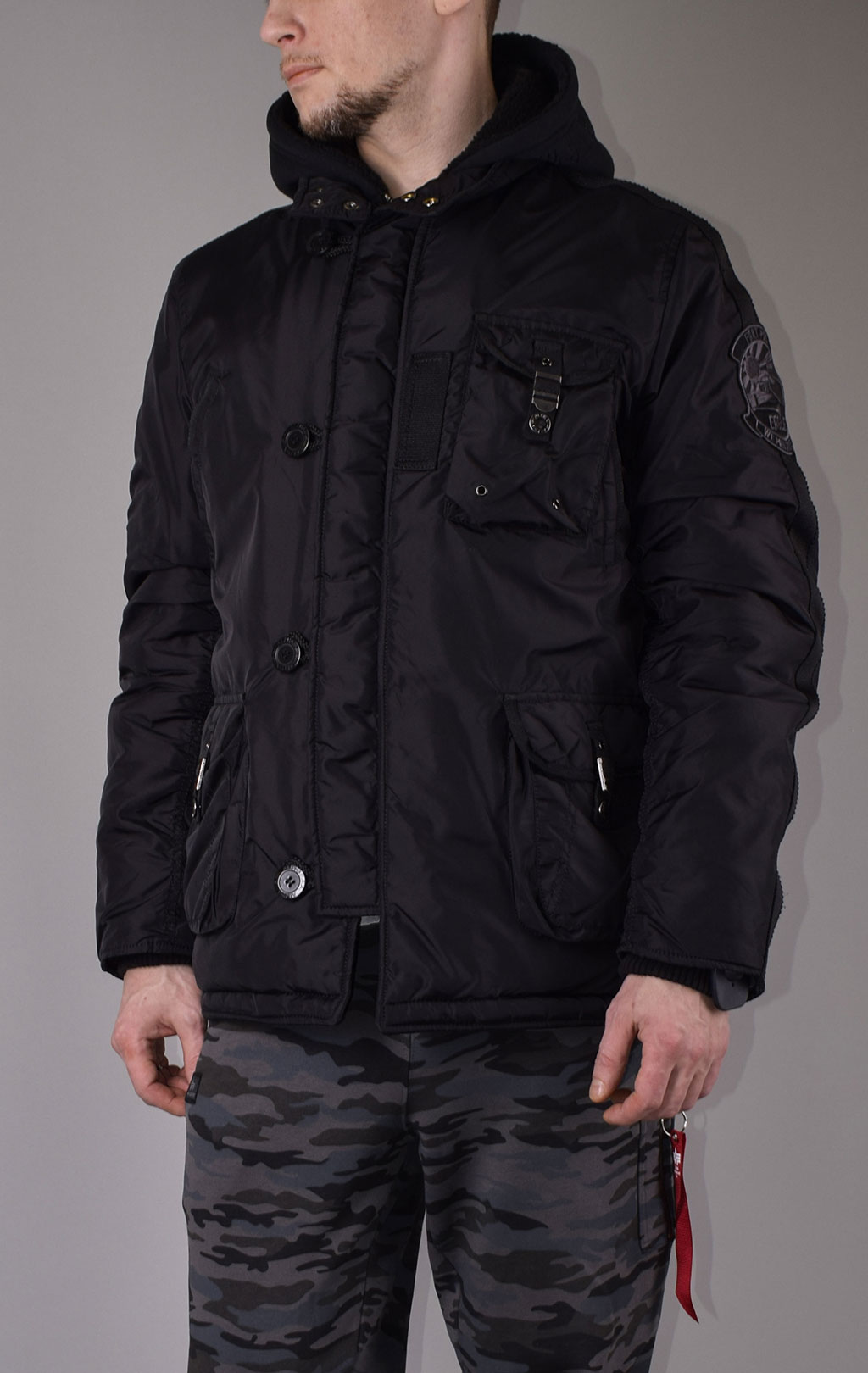 Куртка ALPHA INDUSTRIES COBBS-II black 