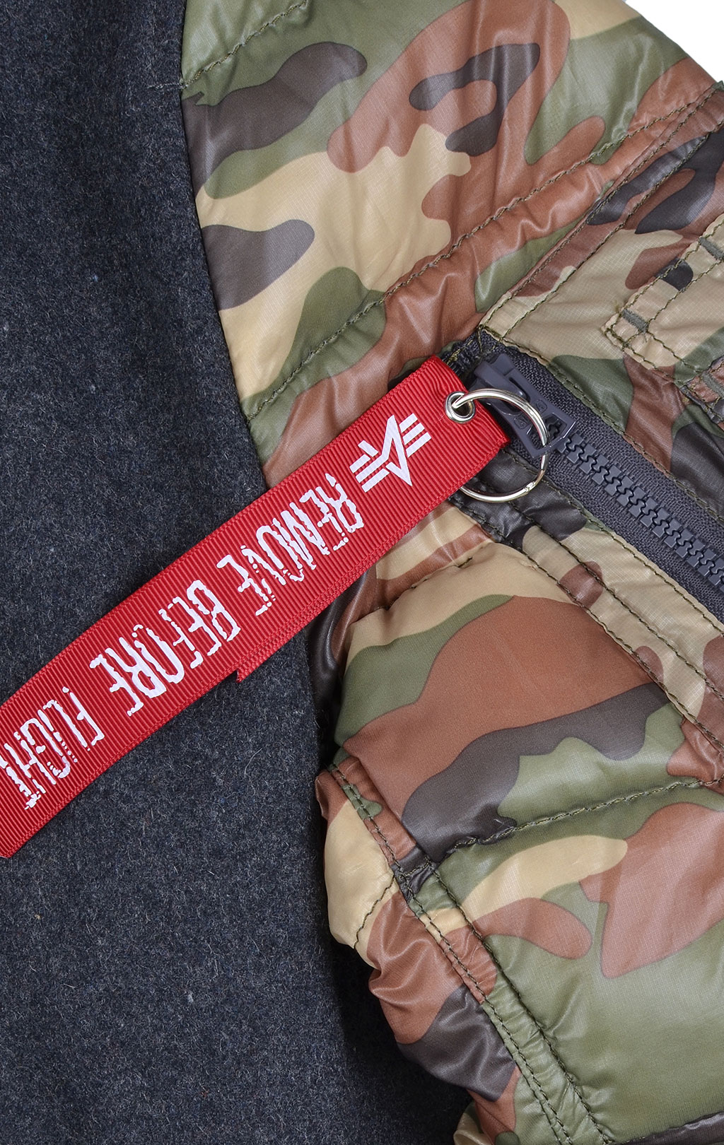 Куртка ALPHA INDUSTRIES EXPEDITION camo woodland 