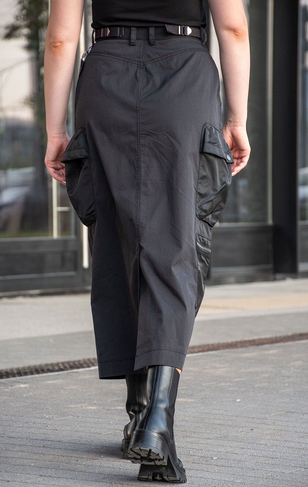 Женская юбка ALPHA INDUSTRIES M-65 SKIRT FW 24/25 black 