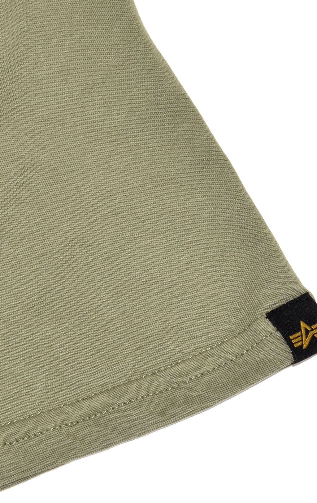 Футболка ALPHA INDUSTRIES BASIC T SMALL LOGO olive 