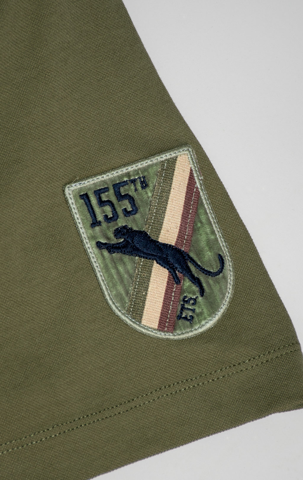 Футболка-поло AERONAUTICA MILITARE SS 25 m/TR military olive (PO 1860) 