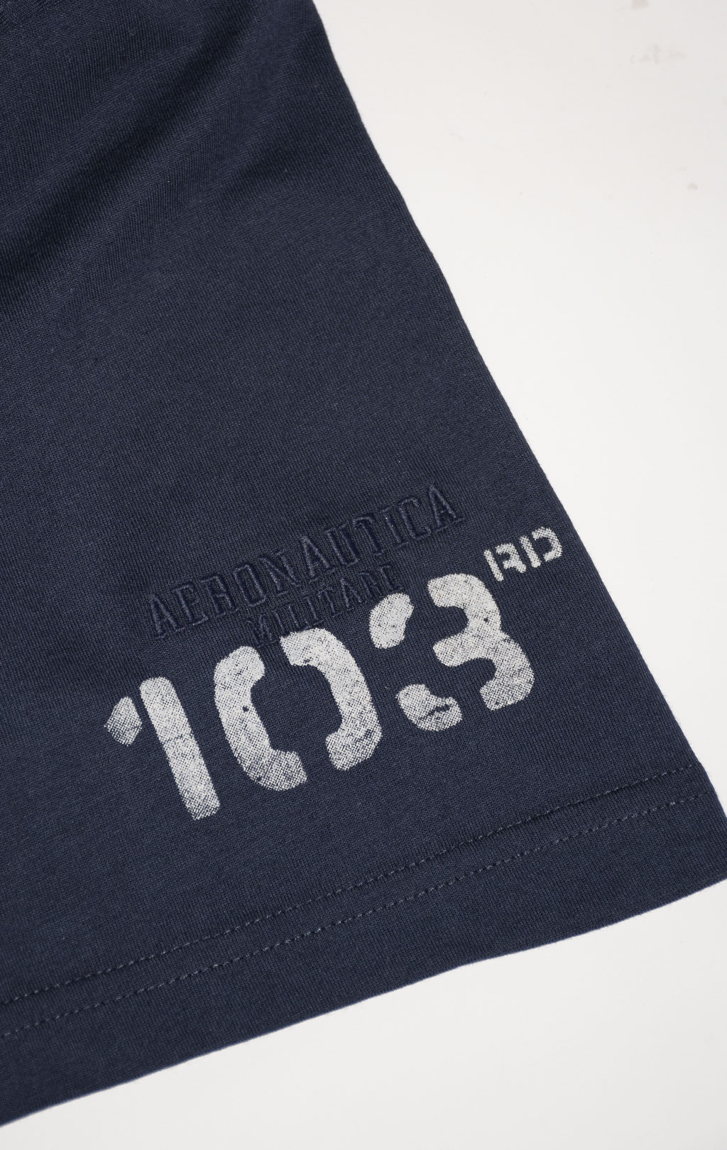 Футболка AERONAUTICA MILITARE INDIAN PRINT SS 24/BD blue navy (TS 2214) 