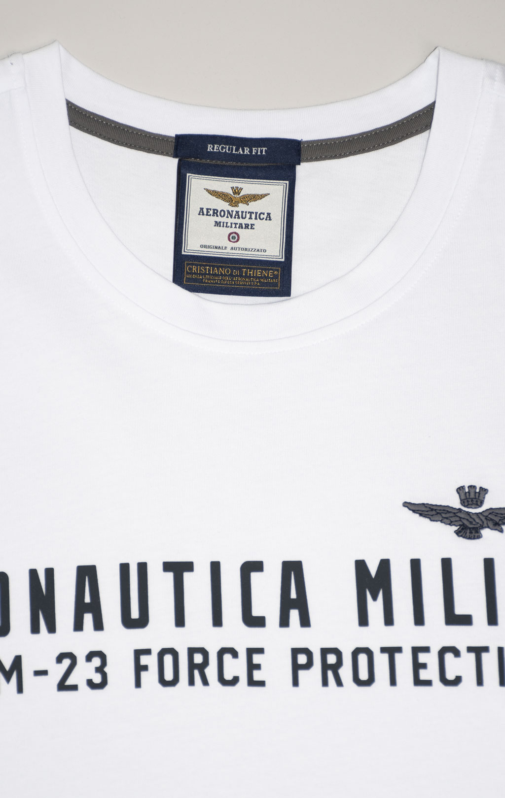 Футболка AERONAUTICA MILITARE SS 24/TR off white (TS 1942) 