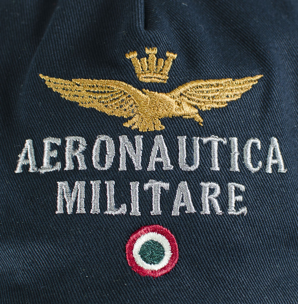 Бейсболка AERONAUTICA MILITARE blue bianco giallo (HA 945) 