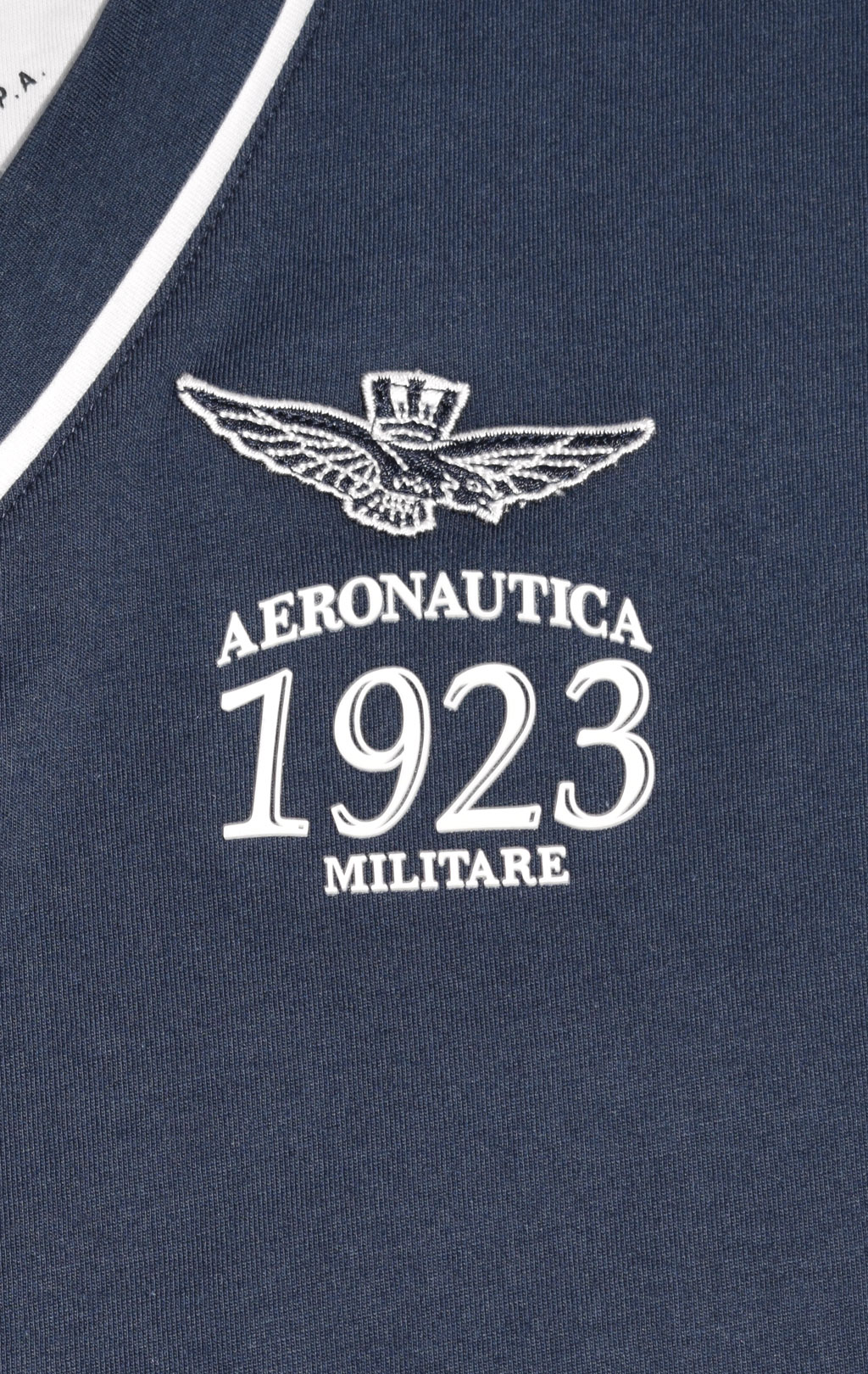 Женская футболка AERONAUTICA MILITARE SS 22/TR blue navy (TS 1982) 