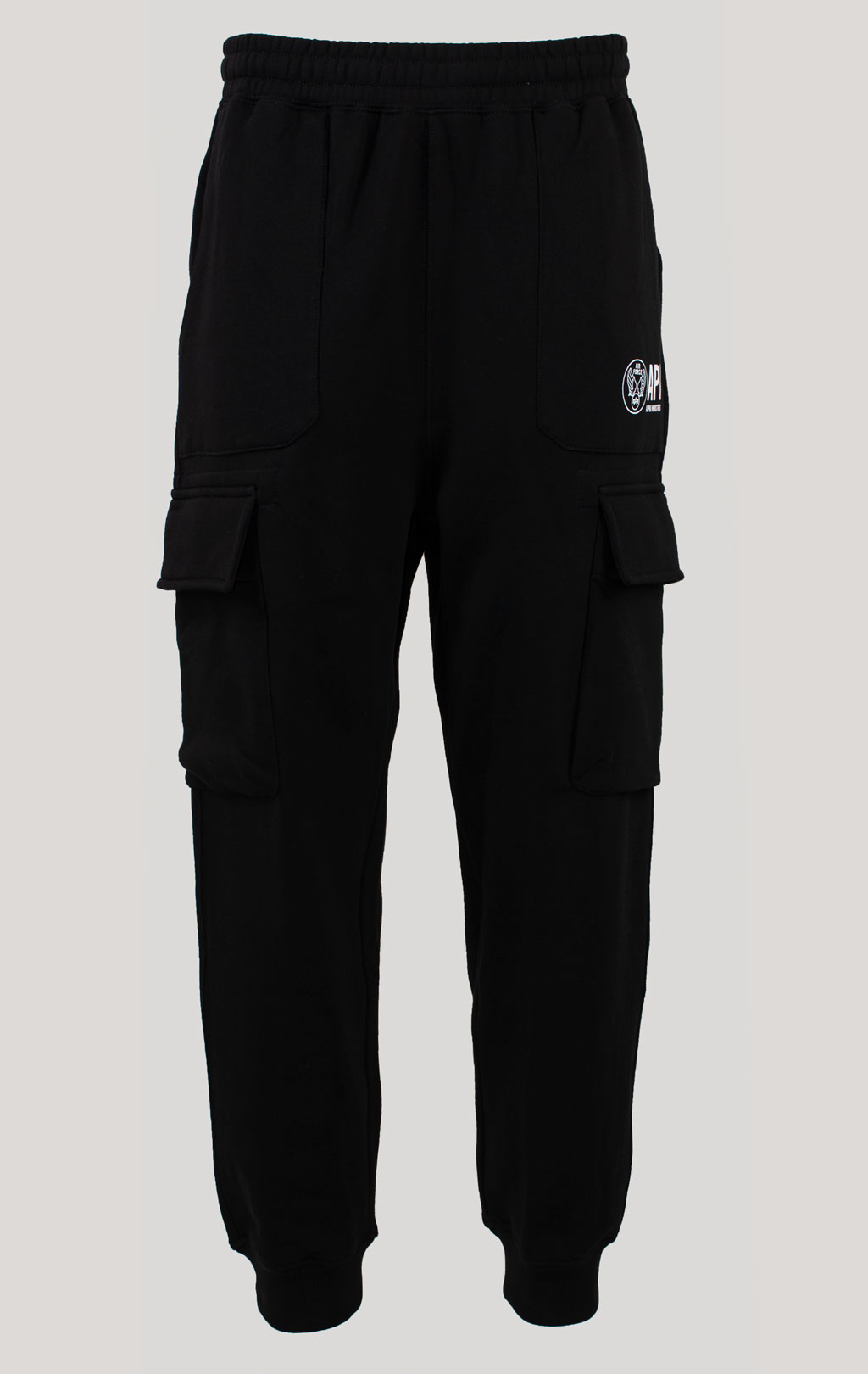 Брюки спортивные джоггеры ALPHA INDUSTRIES UNFRM CARGO SWEATPANTS FW 25/26 black M001151 