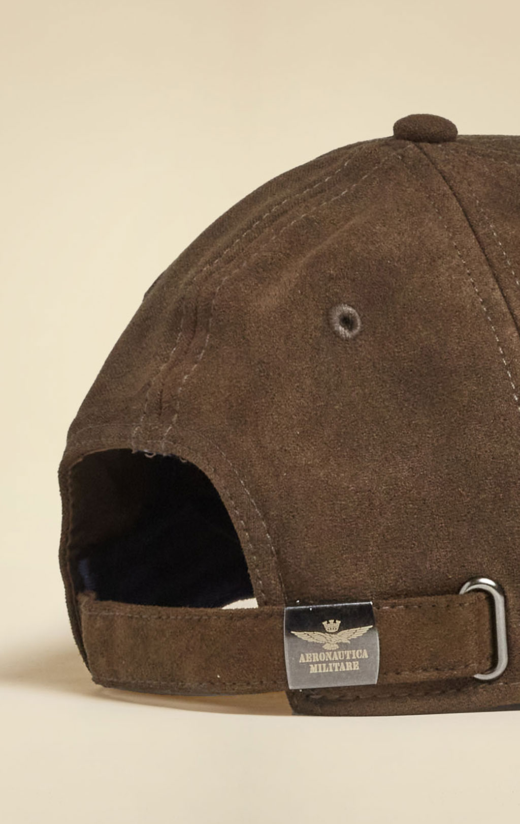 Бейсболка AERONAUTICA MILITARE FW 25/26/CN dark brown (HA 1229) 
